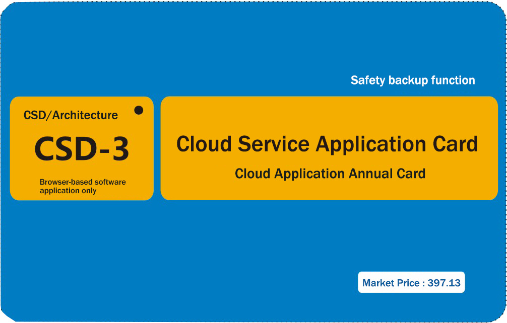 Cloud Service (CSD) Card-CSD-3