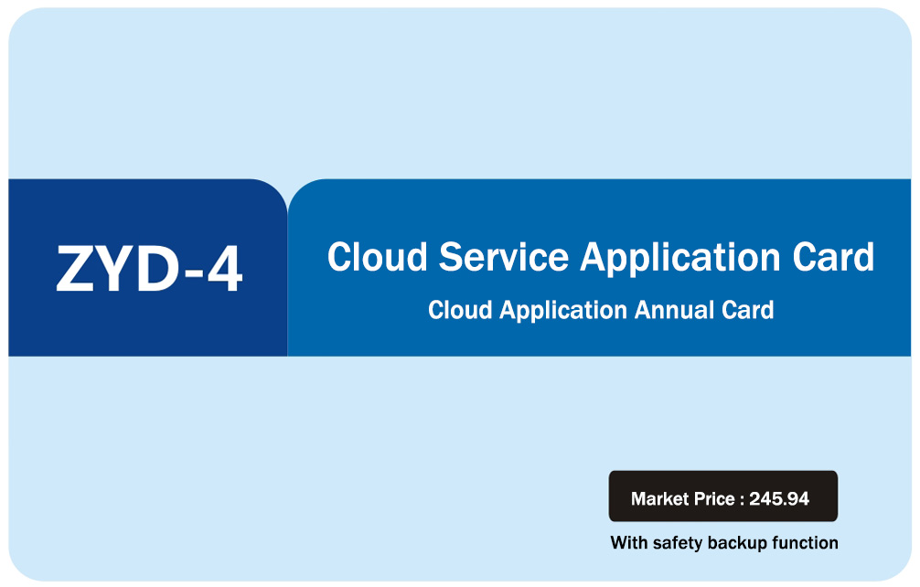 Cloud Service (ZYD) Card-ZYD-4